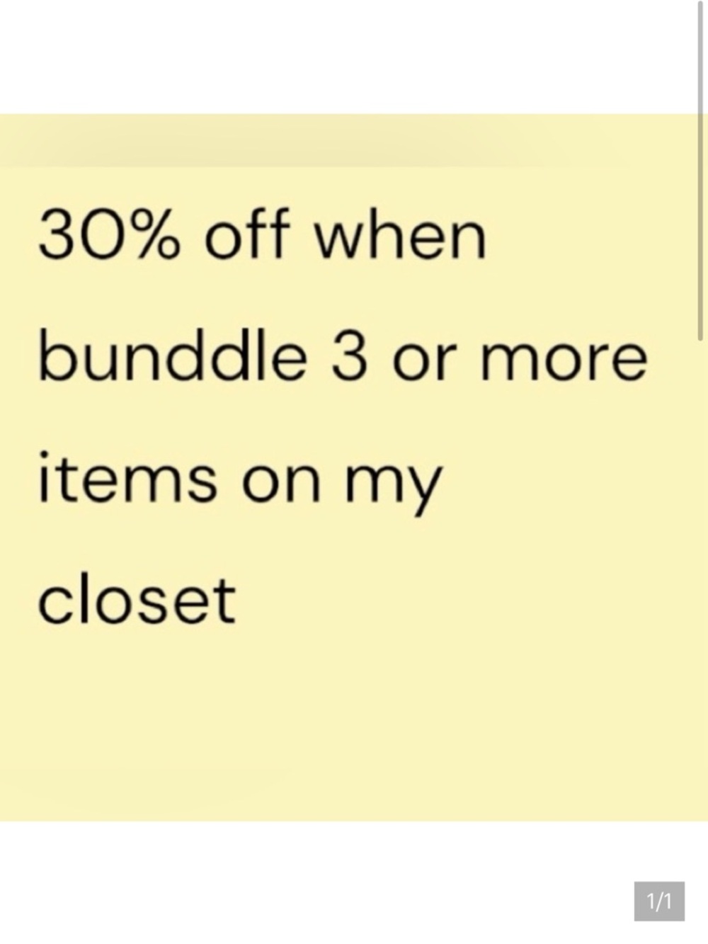 Limited time 30% off when bunddle 3 or more items up to 5 pounds same shipping